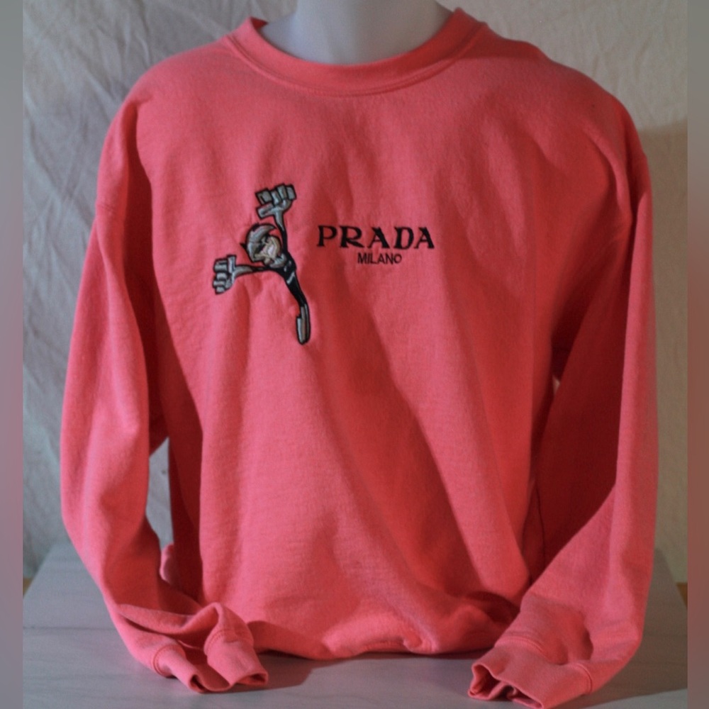 Danny Phantom Prada Embroidered Sweatshirt